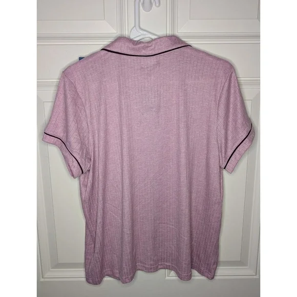 Life Is Good SS Tee Pants Shorts 3 Piece Pajama Set Game On Women's Large NWT - Picture 4 of 14